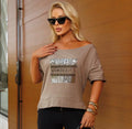 Relaxed Statement Graphic Top