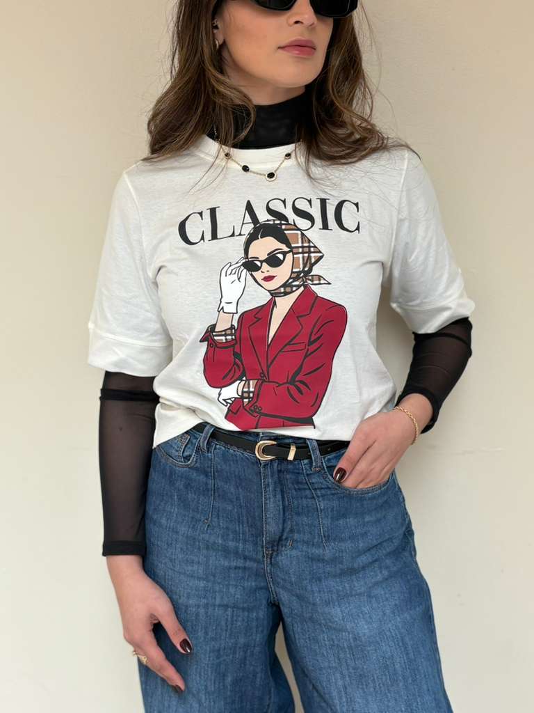 T-shirt Classic Muse Cotton