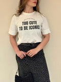 T-shirt Iconic Statement Cotton