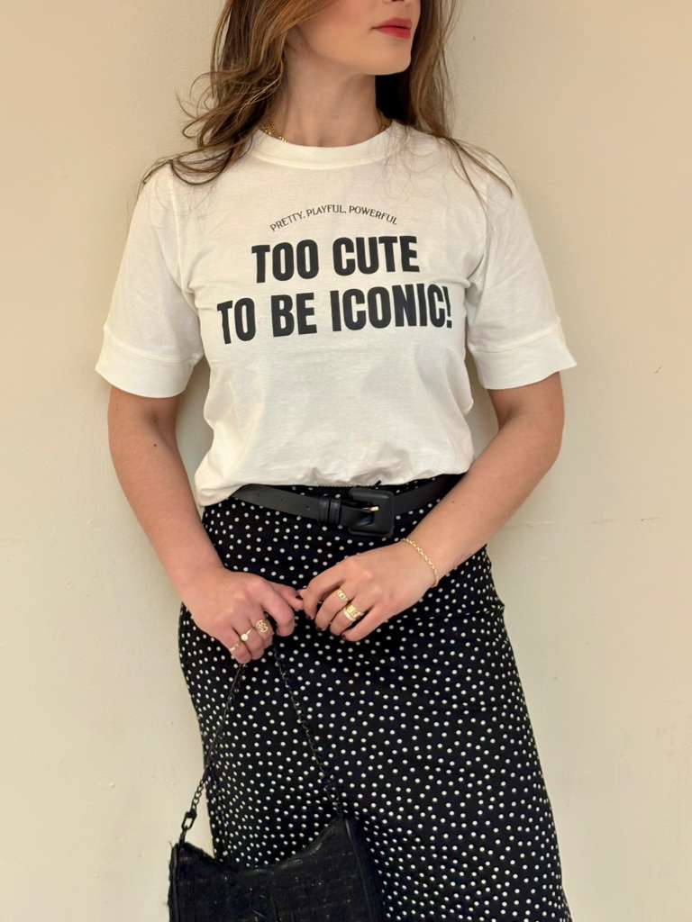 T-shirt Iconic Statement Cotton