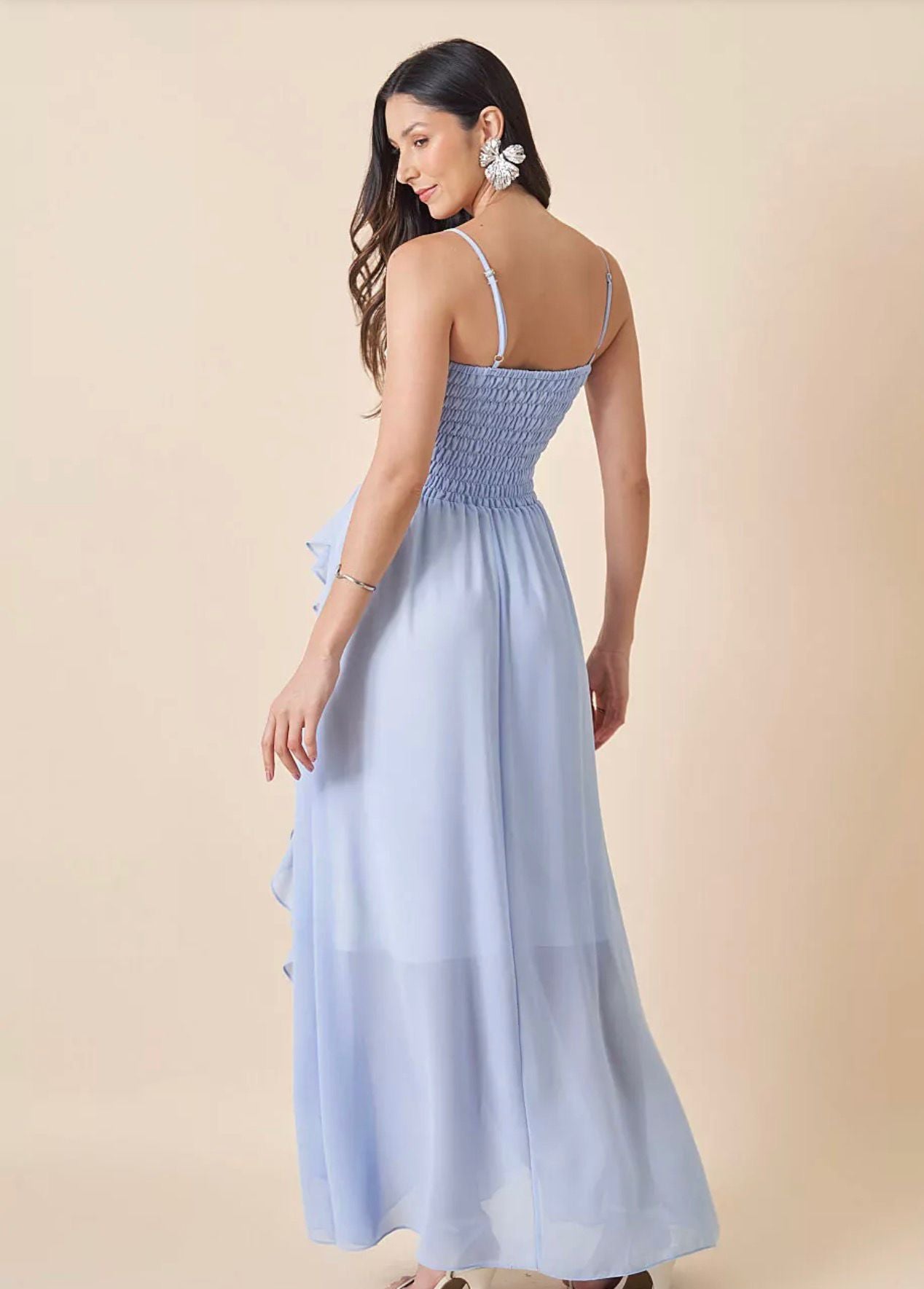 Vestido Babado Soft Flow