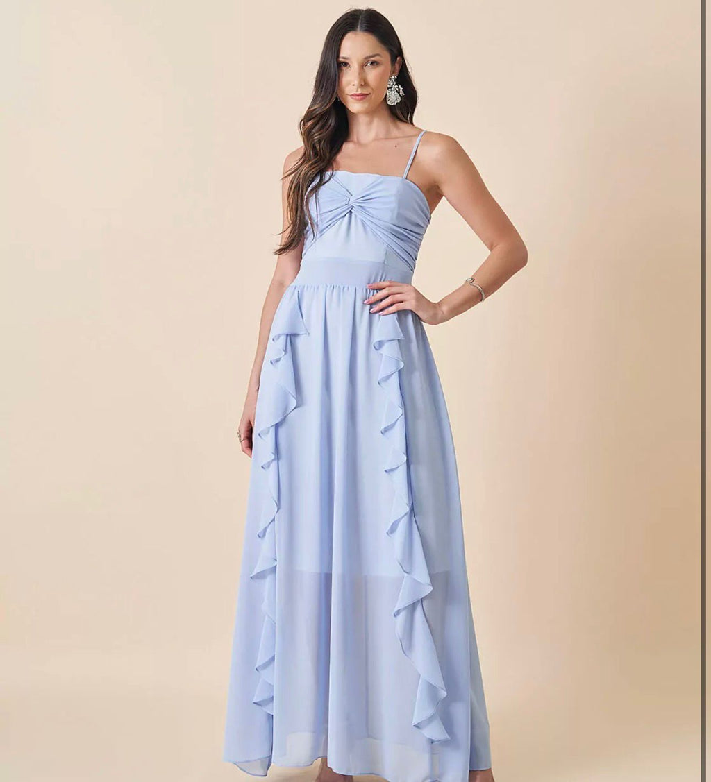 Vestido Babado Soft Flow