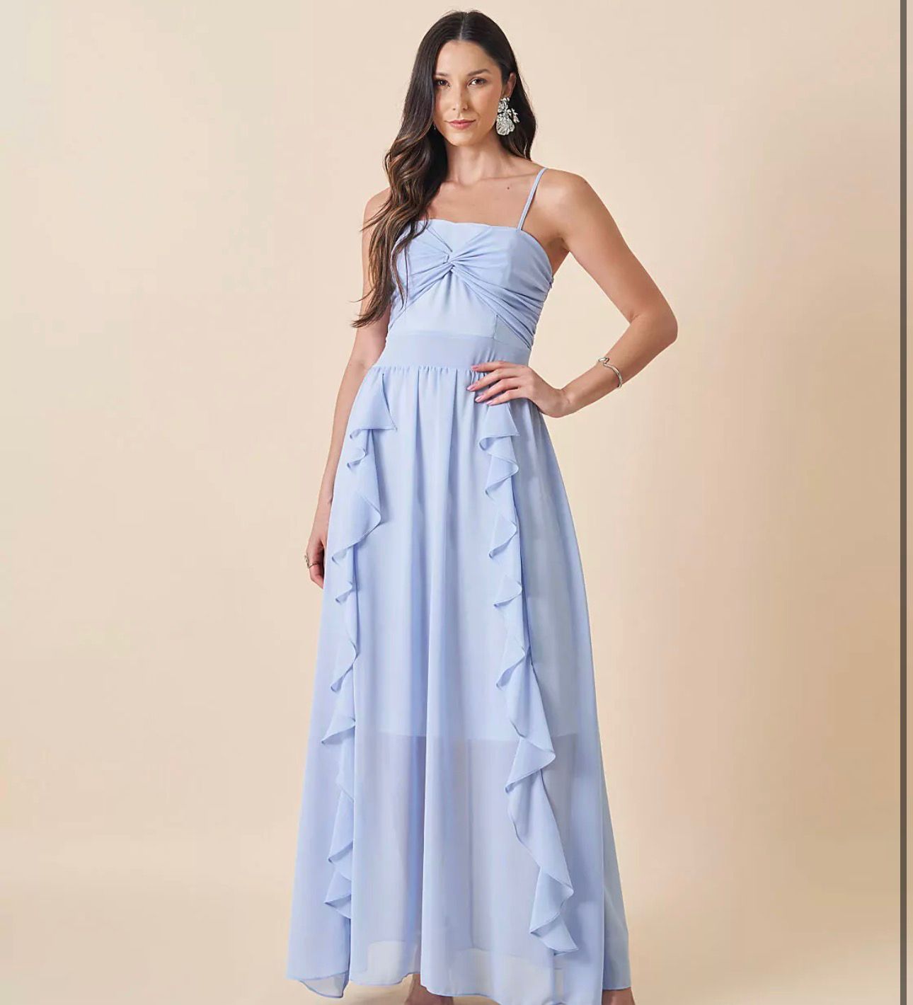 Vestido Babado Soft Flow